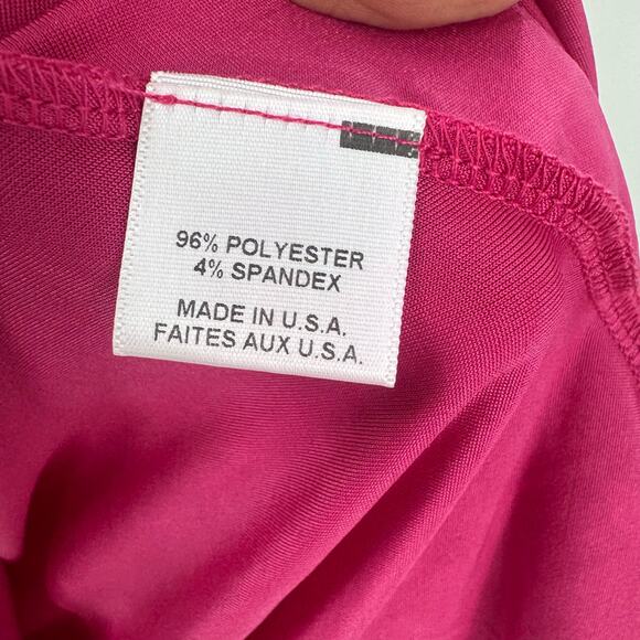 MISA Los Angeles Teget Draped Mini Cocktail Dress Raspberry Pink Size XS NWT - Picture 11 of 11